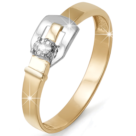 Кольцо, золото, бриллиант, БР110611